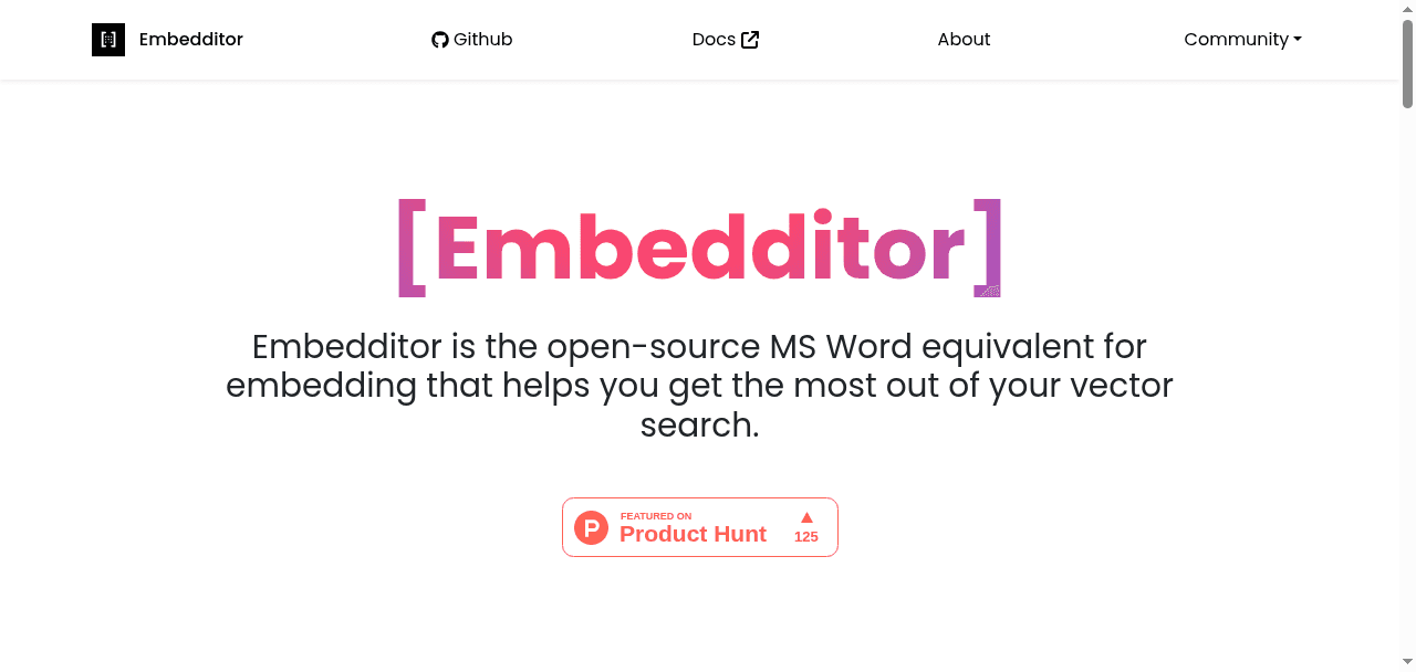 Embedditor