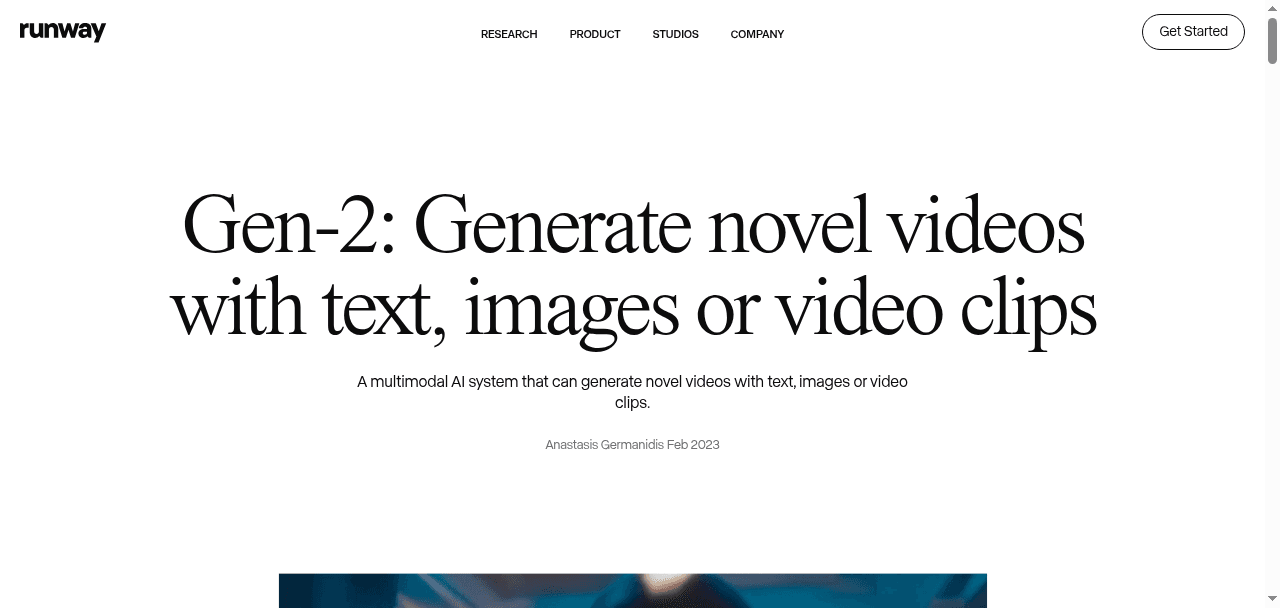 Gen-2 by Runway