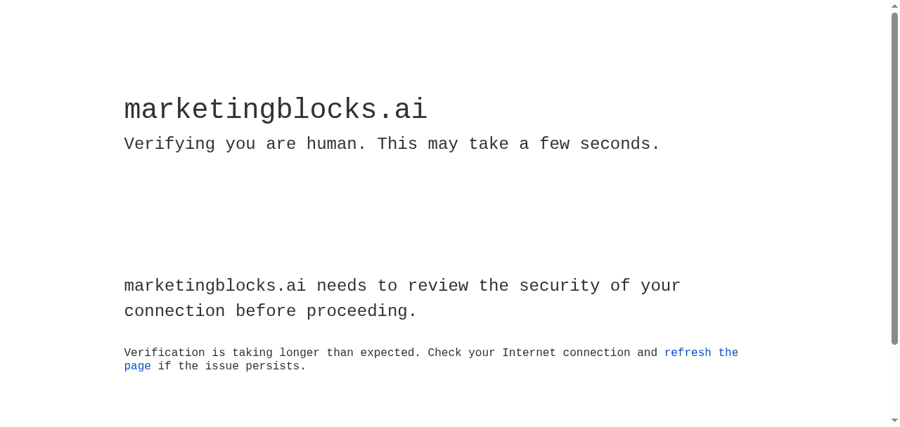 MarketingBlocks AI