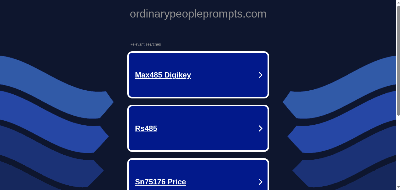 Ordinary People Prompts