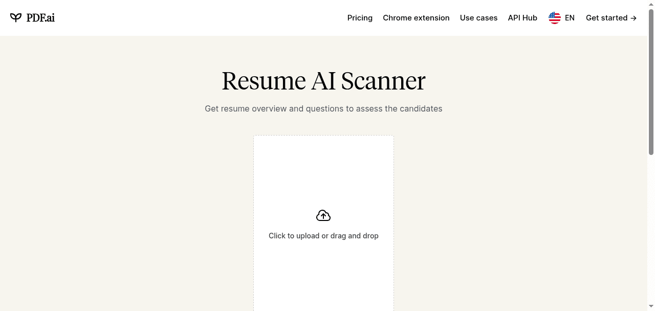 Resume AI Scanner