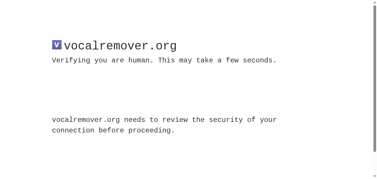 Vocal Remover